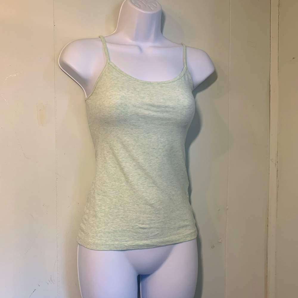 Forever 21 Green Pastel Women's Spaghetti strap Tank-top/Camisole Size XS